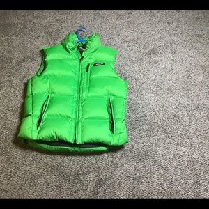 Mens green vest